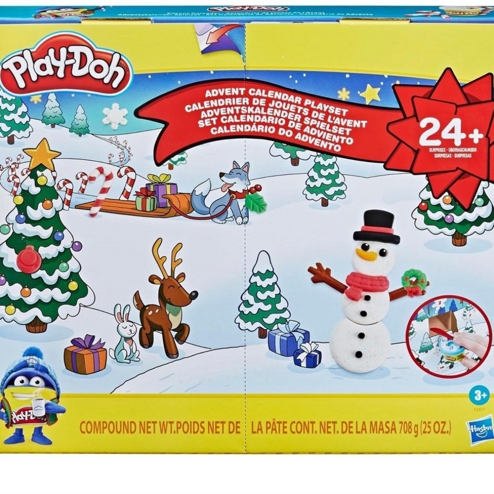 Play-Do Advent Calendar Playset - Multicolor Non-Toxic